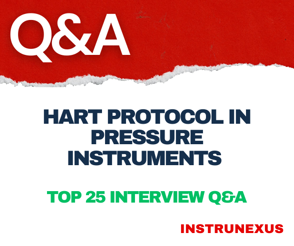 HART Protocol in Pressure Instruments – Top 25 Interview Q&A
