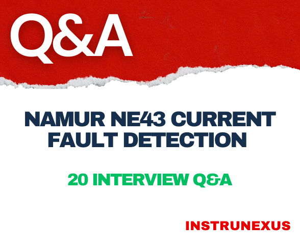 NAMUR NE43 Current Fault Detection – Pressure Top 20 Interview Q&A
