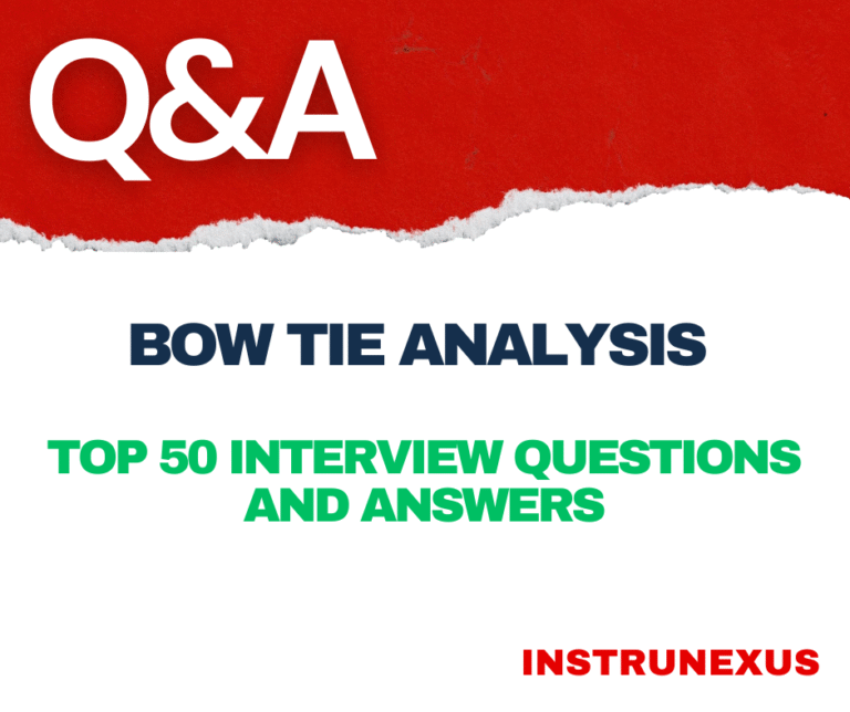 Top 30 Bow Tie Analysis Interview Questions and Answers