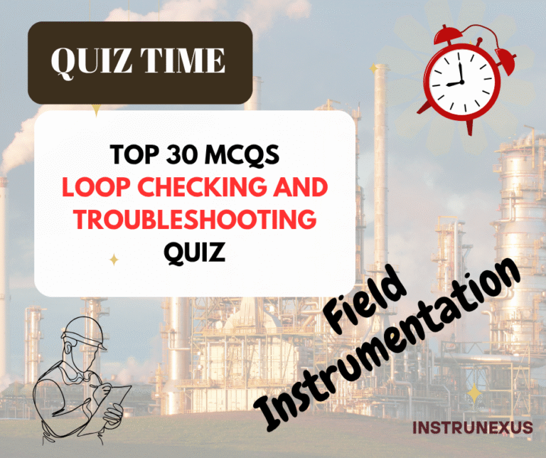 Top 30 MCQs Loop Checking and Troubleshooting Quiz