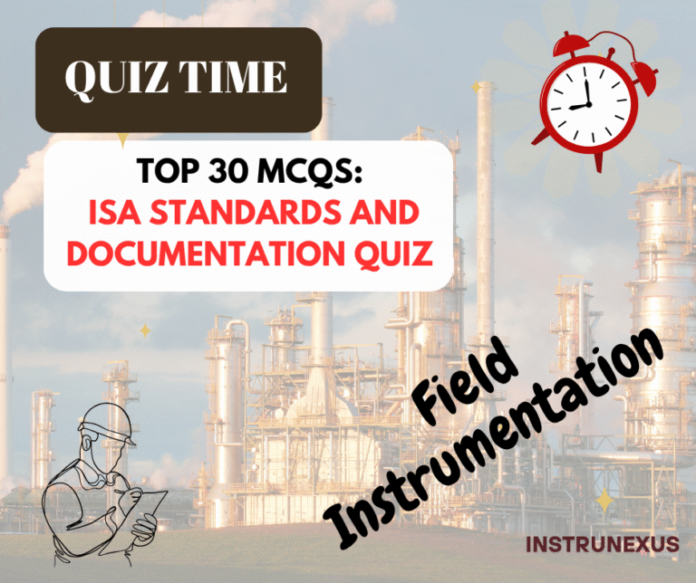 Top 30 MCQs: ISA Standards and Documentation Quiz