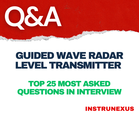 Guided Wave Radar Level Transmitter – Top 25 Most Asked Questions in interview