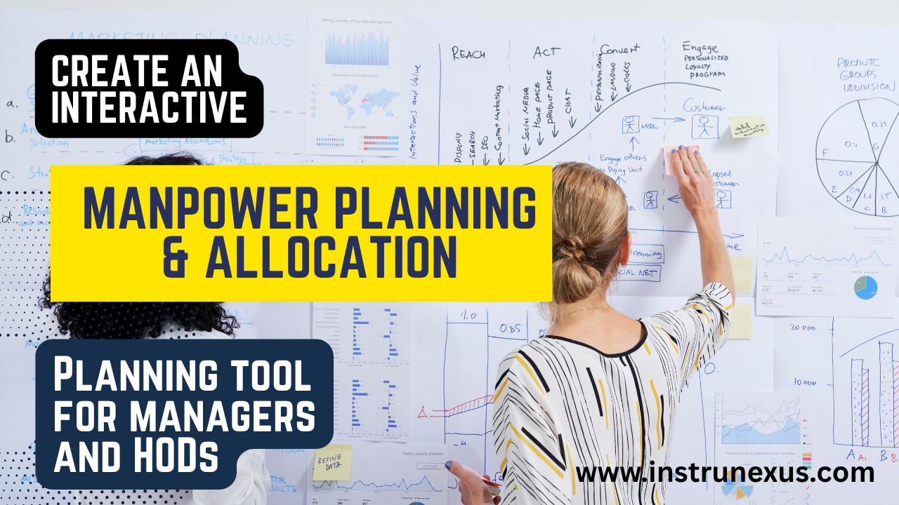 Create an Interactive Manpower Planning & Allocation Tool with Real ...