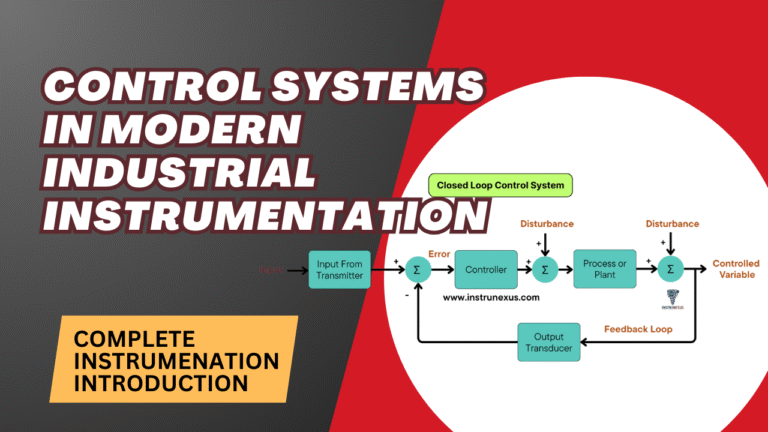 The Principles and Application of Control Systems in Modern Industrial Instrumentation