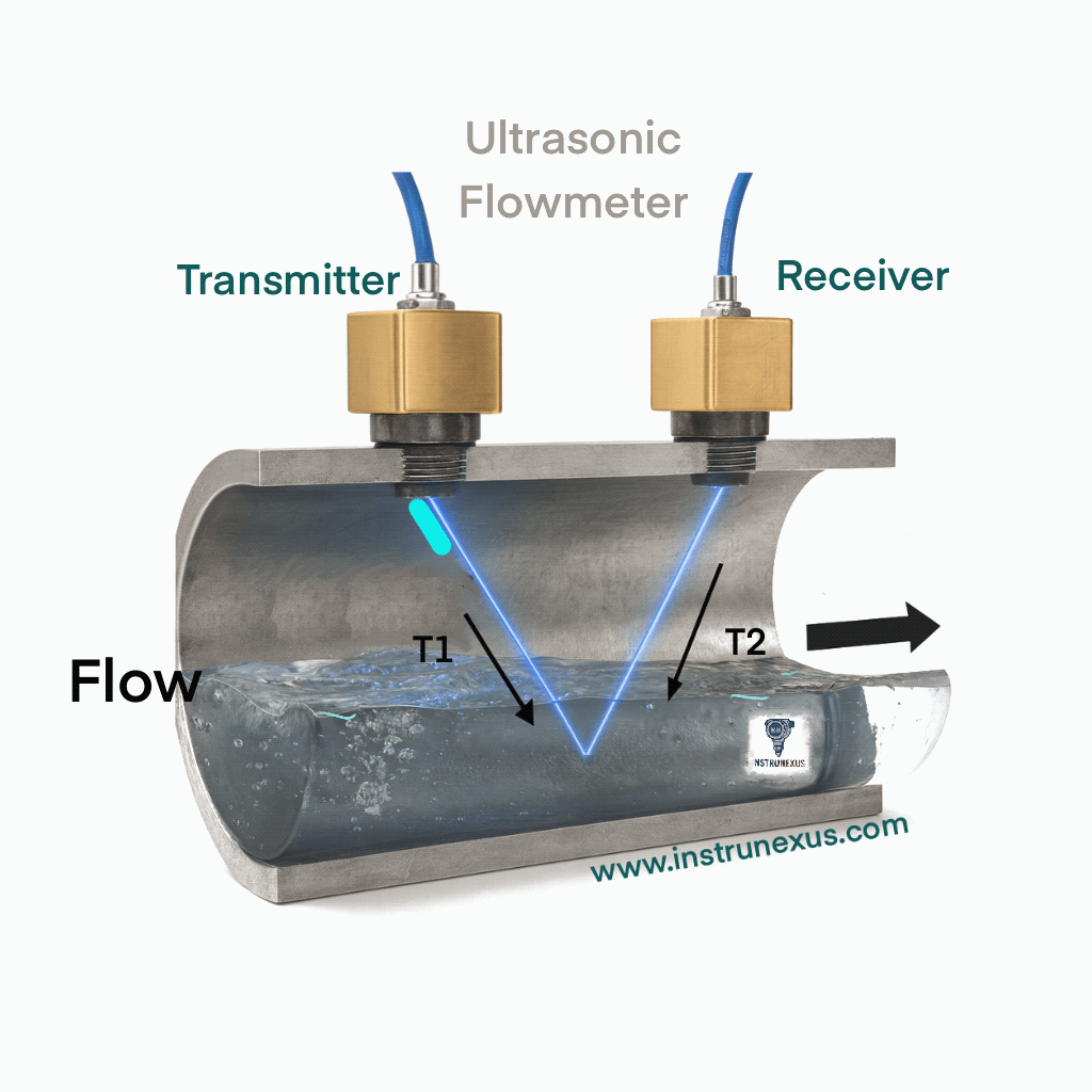 Ultrasonic Flowmeter – Working Principle Explained