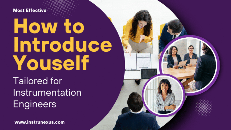 How to Introduce Yourself : Instrumentation Engineer in Job Interviews
