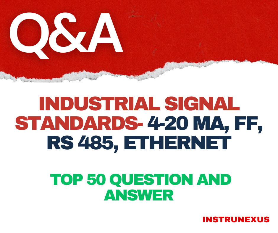 Industrial Signal Standards & Wiring : Top 50 Q&A for your next